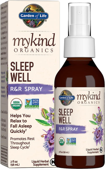 Garden Of Life Organics Sleep Well R&R Spray (58 Ml) Liquid - Relax &