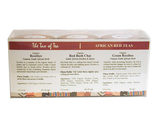 The Tao of Tea, African Red Herb Sampler, 3-Count Box