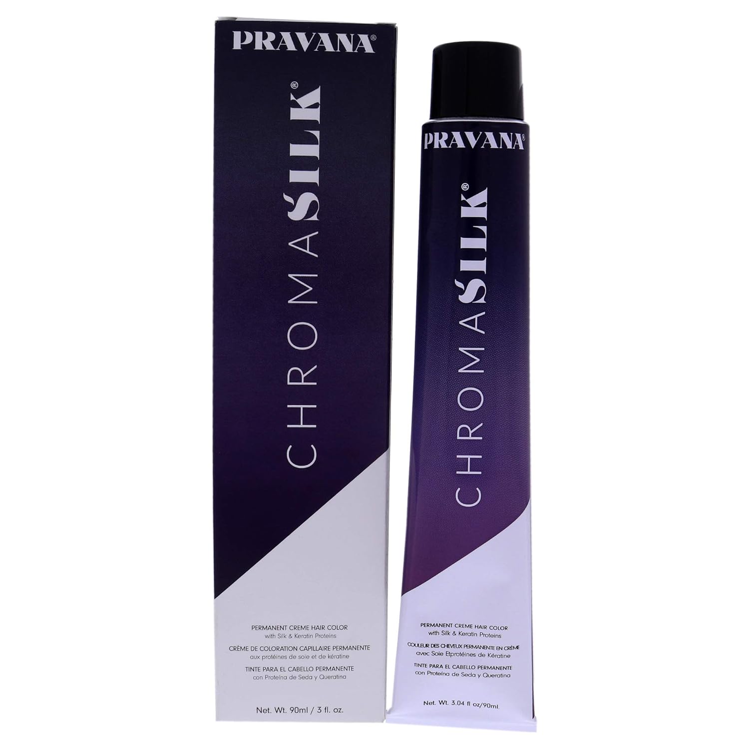 Pravana ChromaSilk Creme Hair Color - 8N Light Blonde Unisex Hair Color 3  I0102653