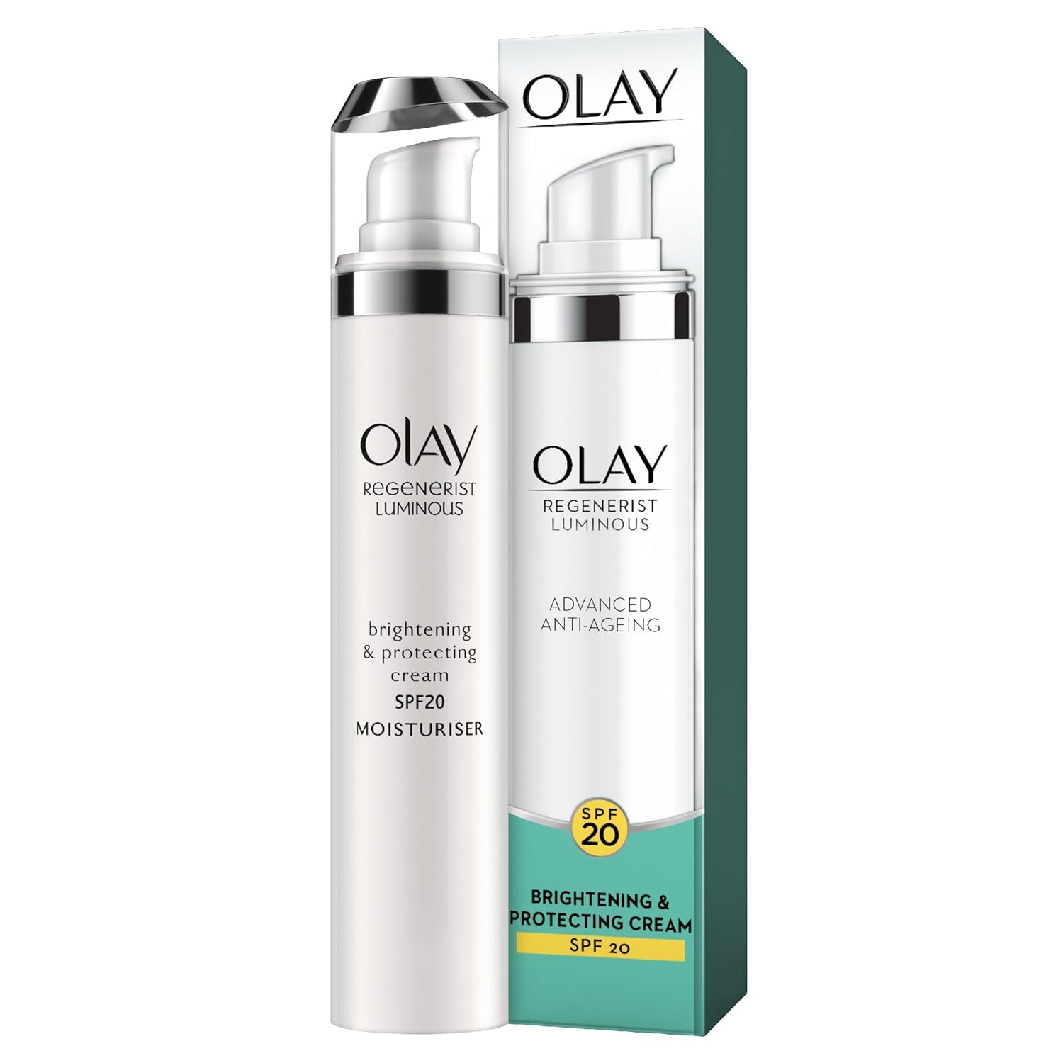 Olay Regenerist Luminous Brightening Moisturiser Cream Spf20 50 50