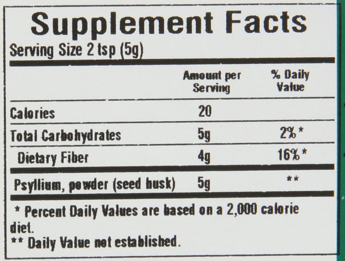 Psyllium Husk - Powder, 1 lbs