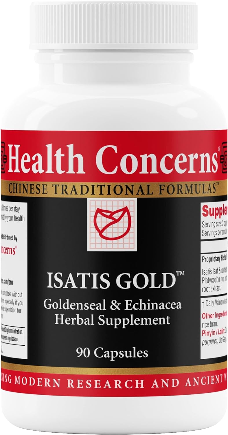 Health Concerns Isatis Gold - Immune System Support & Respiratory Trac