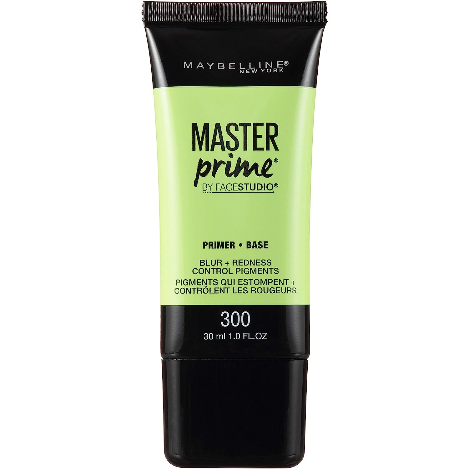 Maybelline New York Face Studio Master Prime Face Primer Makeup Base, Blur + Redness Control, 1 Count