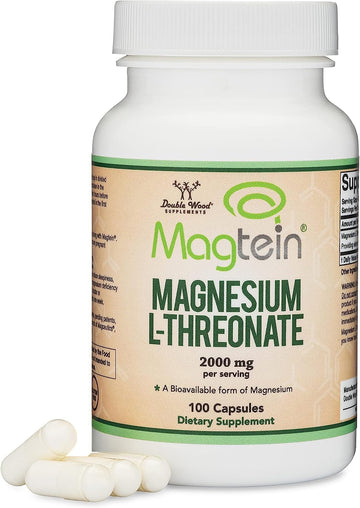 Magnesium L Threonate Capsules (Magtein) ? High Absorption Supplement