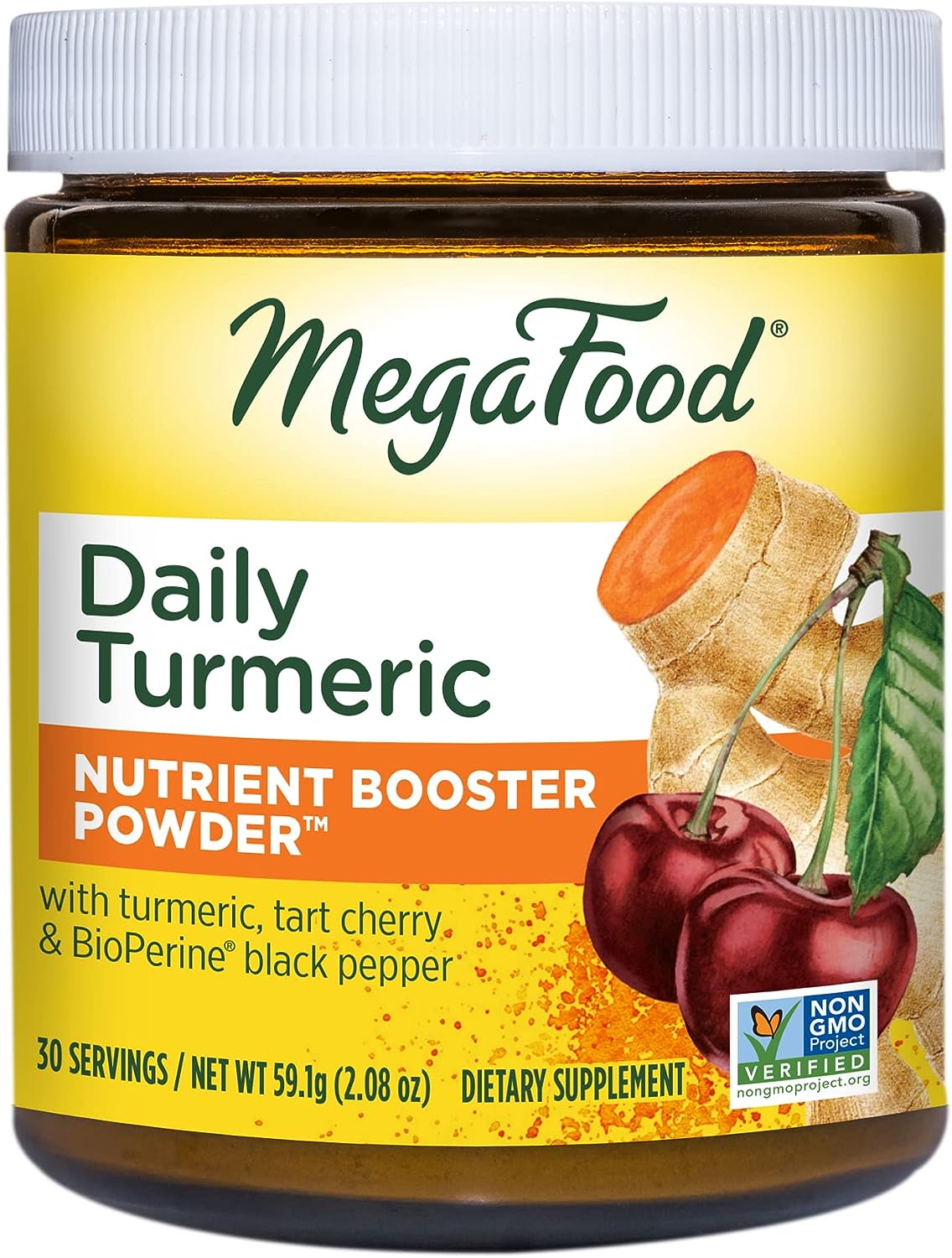 MegaFood Daily Turmeric Nutrient Booster Powder - Turmeric Supplement
