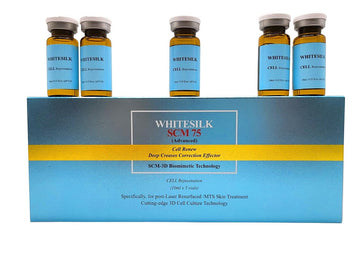 Whitesilk (1.69 ) SCM 75(advanced plus), (ATP, Tramexamic, Caviar) Age-defying and Vitalizing Power Ampoule