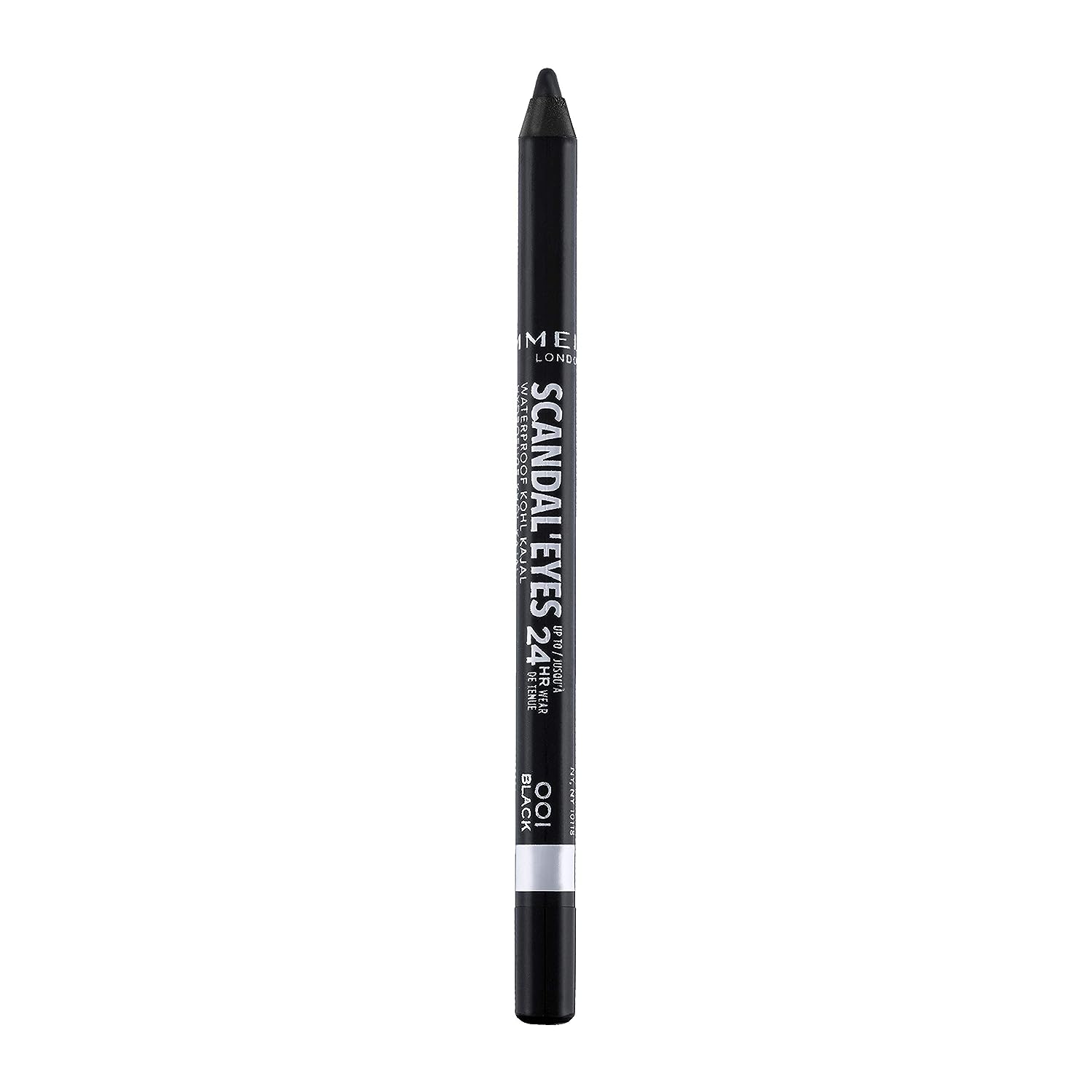 Rimmel Scandaleyes Waterproof Gel Eye Liner Pencil, Black 001