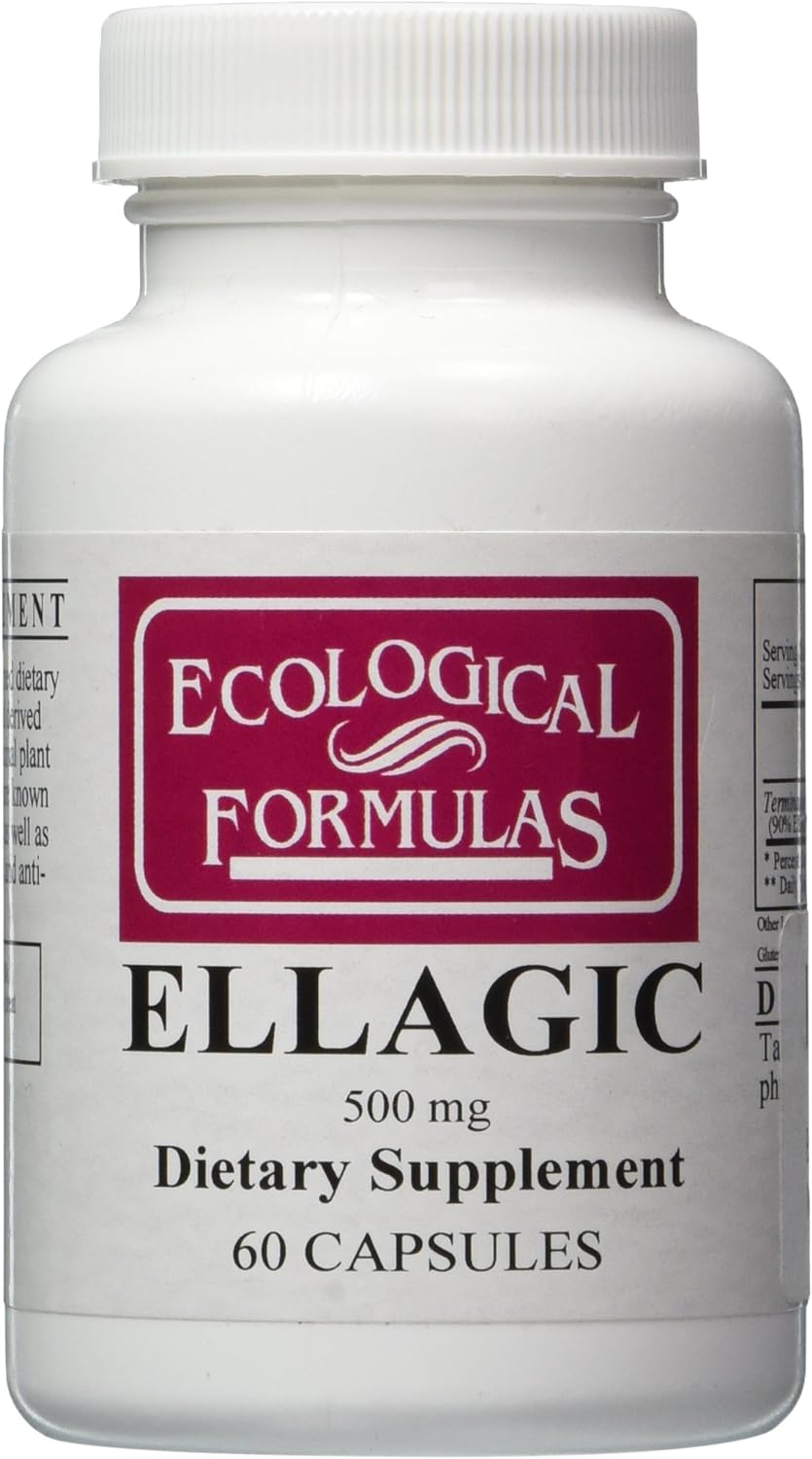 Ecological Formulas - Ellagic 500 mg 60 caps [Health and Beauty]