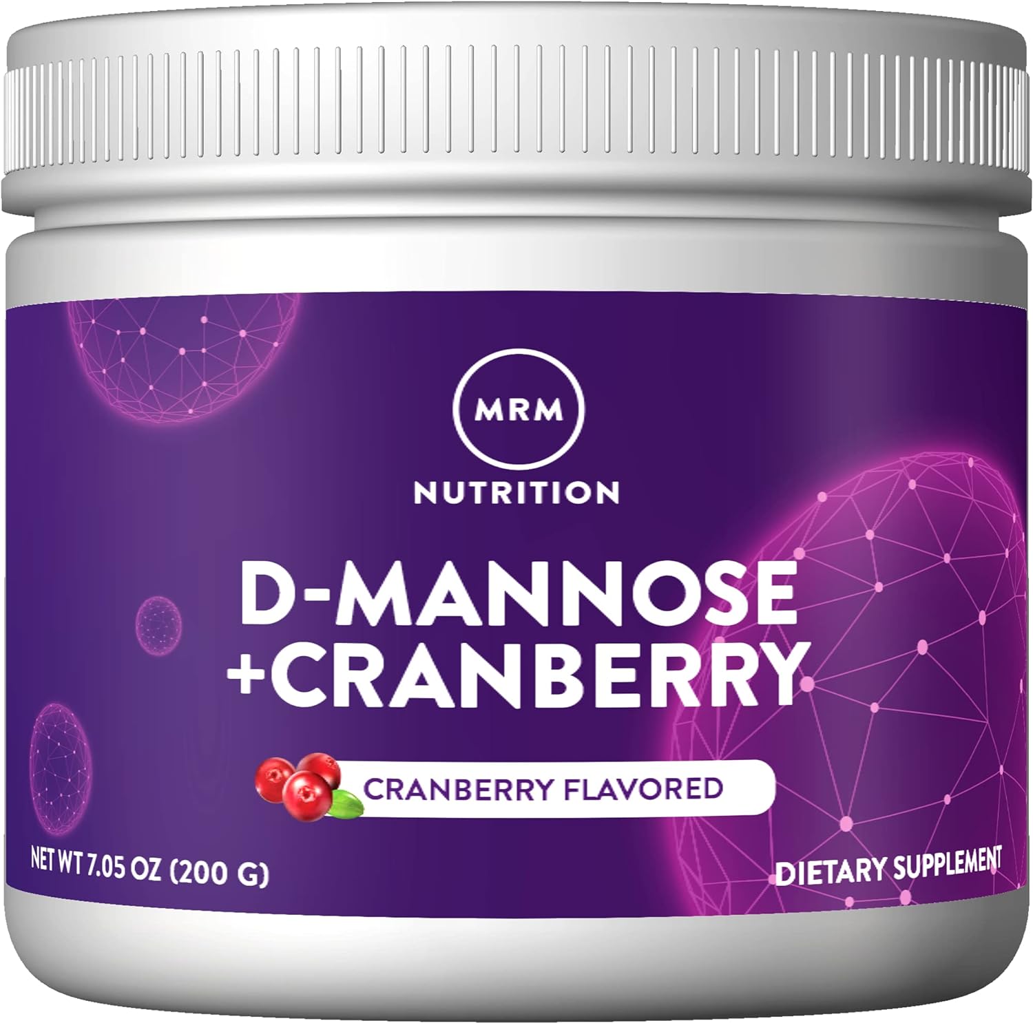 MRM Nutrition D-Mannose + Cranberry | Cranberry Flavored | Urinary Tra