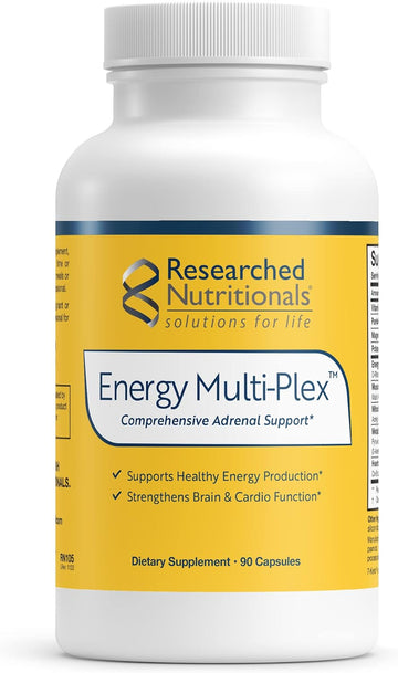 Researched Nutritionals Energy Multi-Plex - Adrenal Health, Energy Sup