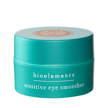 Bioelements Sensitive Eye Smoother - 0.5  - Night Anti-Aging Eye Cream to Improve Darkness & Puffiness - Light & Non Greasy - Vegan, Gluten Free - Never Tested on Animals