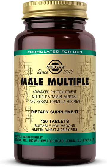 Male Multiple, 120 Tablets, Solgar