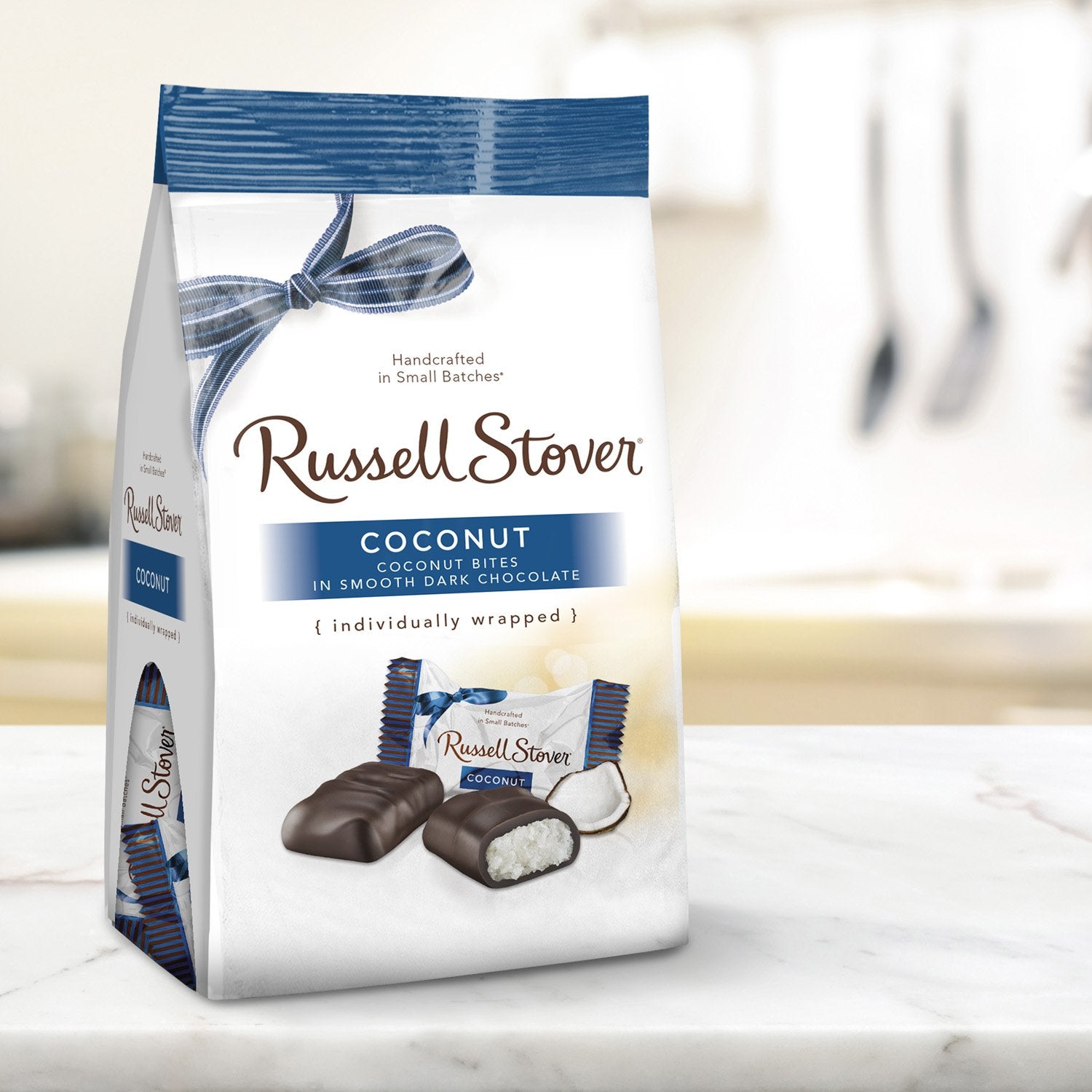 Russell Stover Dark Chocolate Coconut, 6 Ounce Mini Gusset B