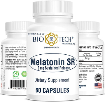 Bio-Tech Pharmacal Melatonin Sr (2Mg)