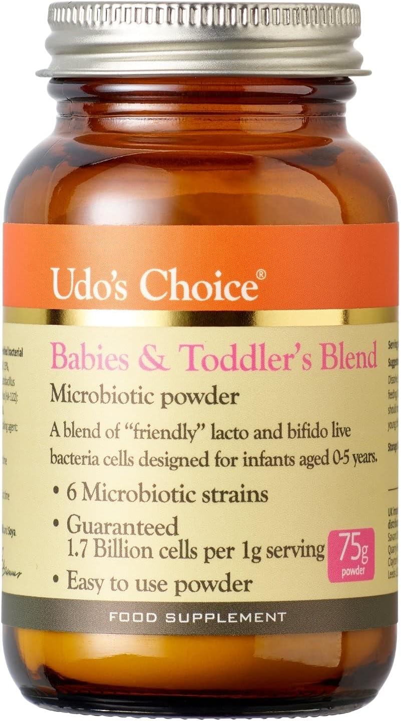 Udo'S Choice Babies & Toddlers Blend Probiotics - 6 Microbiotic Strain200 Grams