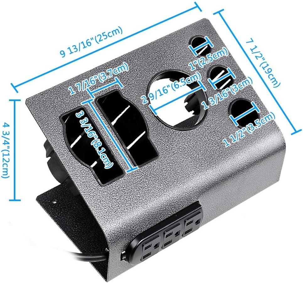 Esupli.com AW Tabletop Hair Iron & Blow Dryer Holder Salon A