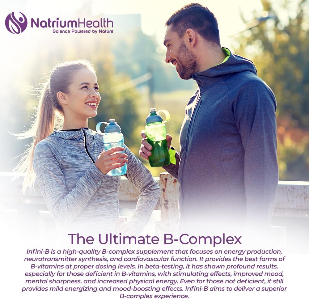 Nootropics Depot Infini-B Capsules | Optimized Vitamin B Complex | Ene
