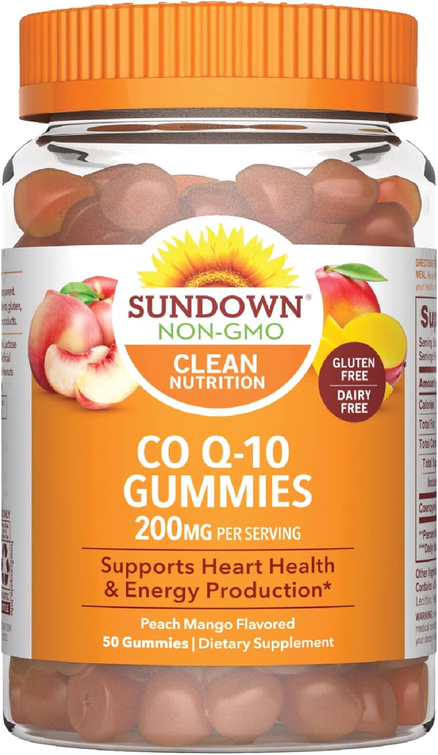 Sundown Coq10 200 Mg 50 Gummies