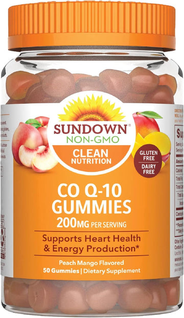 Sundown Coq10 200 Mg 50 Gummies