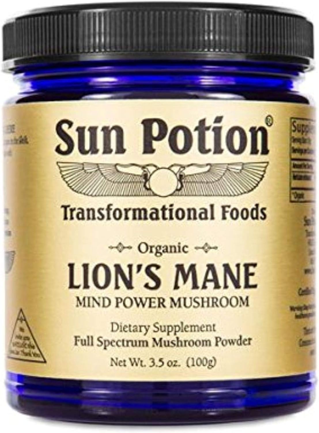 Sun Potion Lion?s Mane (Organic) - Mind Power Mushroom (100g)