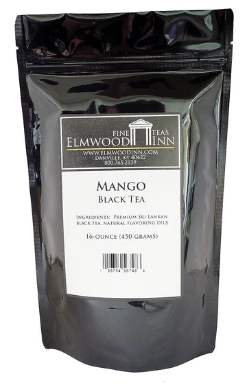 Elmwood Inn Fine Teas Mango Black Tea Pouches