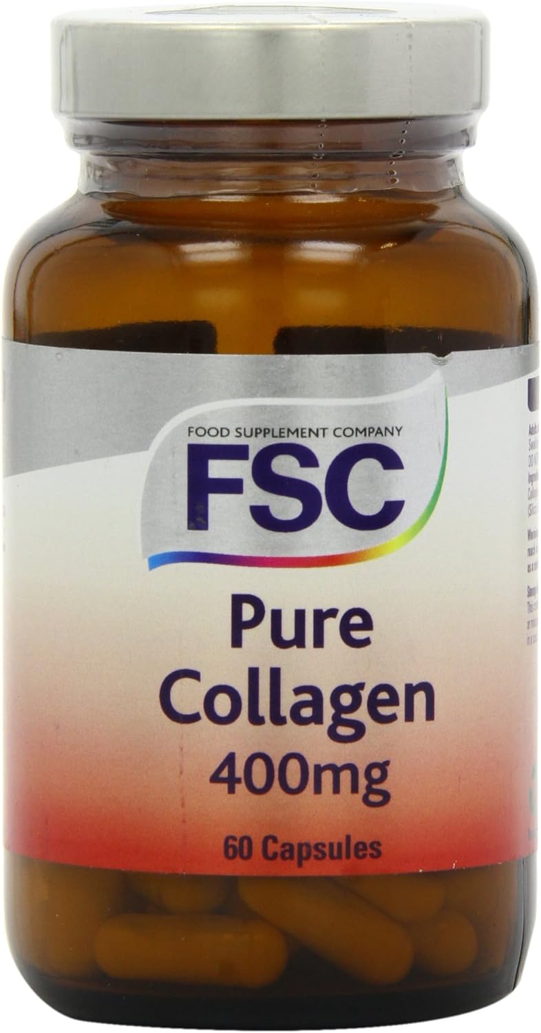 FSC 400mg Pure Collagen 60 Capsules

160 Grams