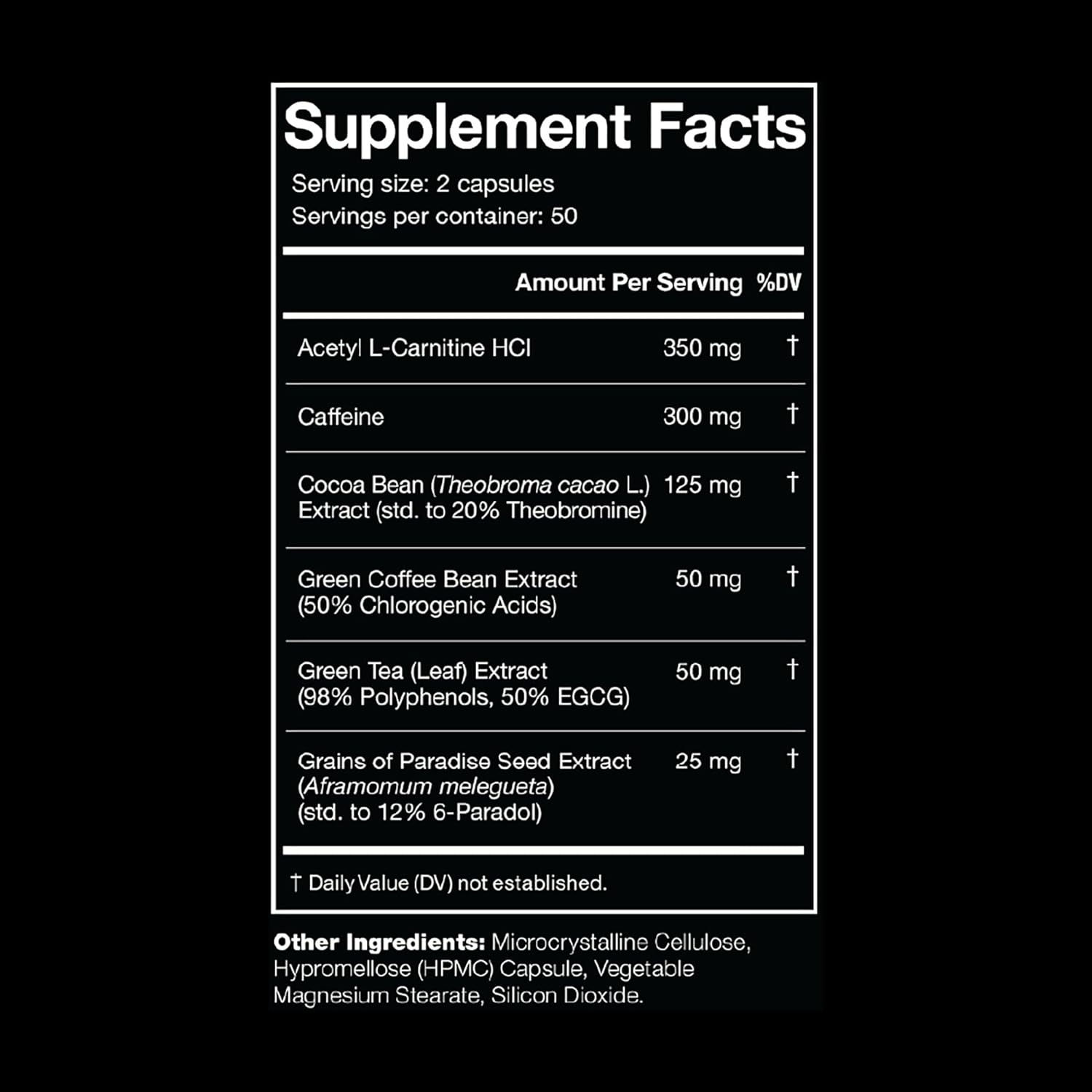 JNX SPORTS The Omen! Fat Burner Dietary Supplement, Men & Women | 50 S