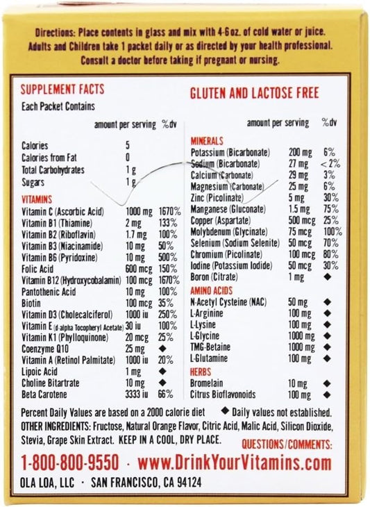 Ola Loa Orange Ola Loa Energy Powder, 0.247 Oz