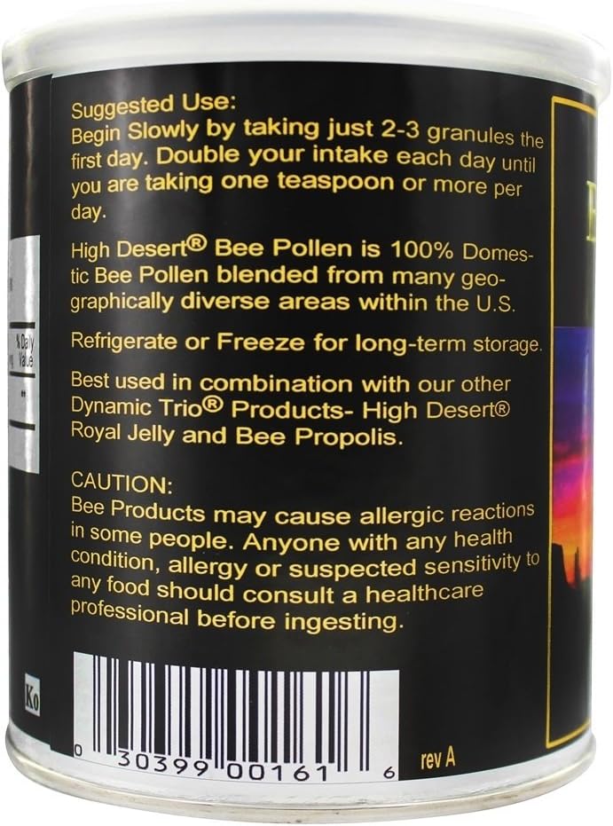 C C Pollen Bee Pollen Granules packed in a tin -- 1 lbs
