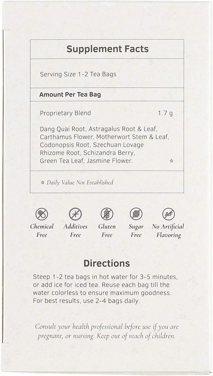 Dong Quai Lady's Herb Tea by Health King - Female Qi-Blood balance & E