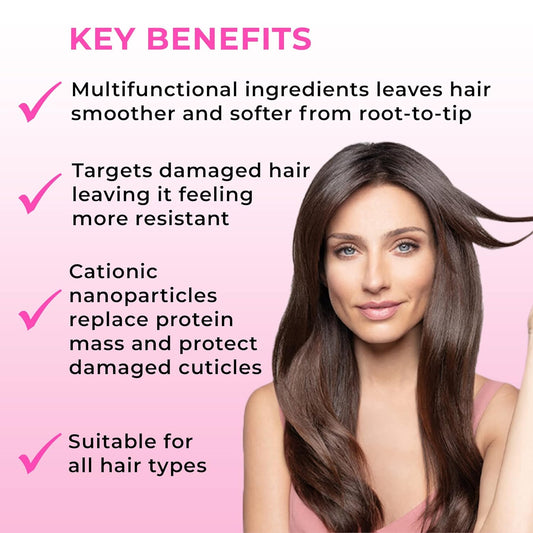kraze beauty Ceramic Keratin Hair Mask - Hydrating Keratin Hair Treatment for Dry, Damaged Hair and Split Ends - Deep Conditioning Hair Mask Repair for All Hair Types - 16 .