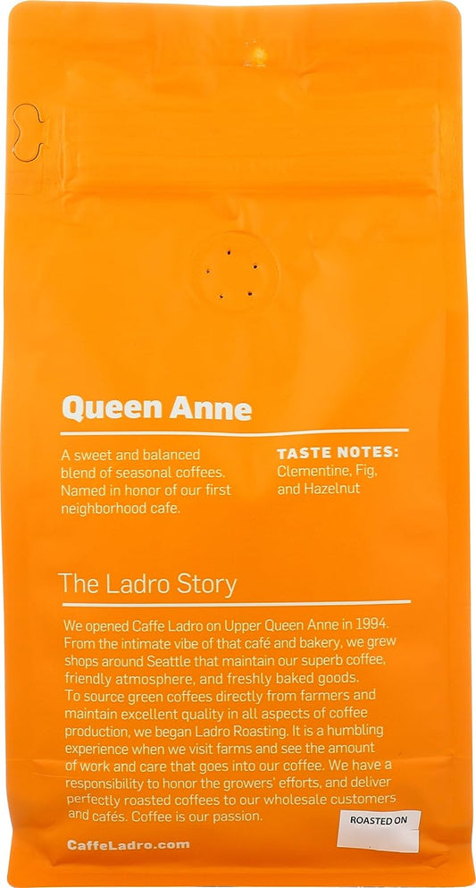 Caffe Ladro Queen Anne Blend Whole Bean