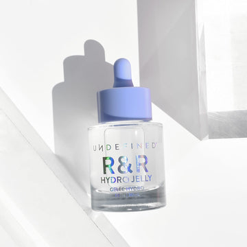 Undefined Beauty R&R Hydro Jelly Face + Eye Serum, Hydrating Firming Replenishing infused with Peptides, Hyaluronic Acid, Ashwagandha, Centella, Beta Glucan, Reishi for dry dehydrated skin