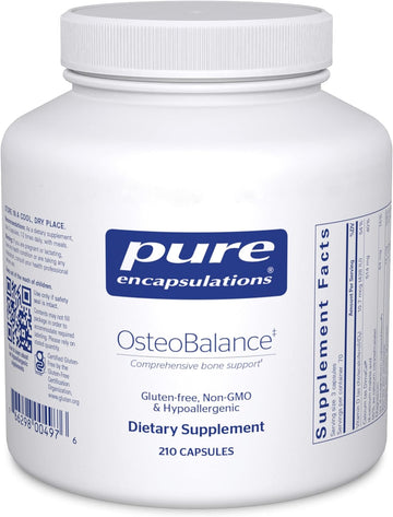 Pure Encapsulations OsteoBalance | Hypoallergenic Supplement to Promot
