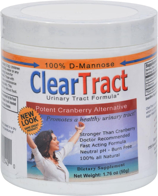 CLEARTRACT-DISCOVER NUTRITION CLEARTRACT/D MANNOSE,PWDR, 50 GRM