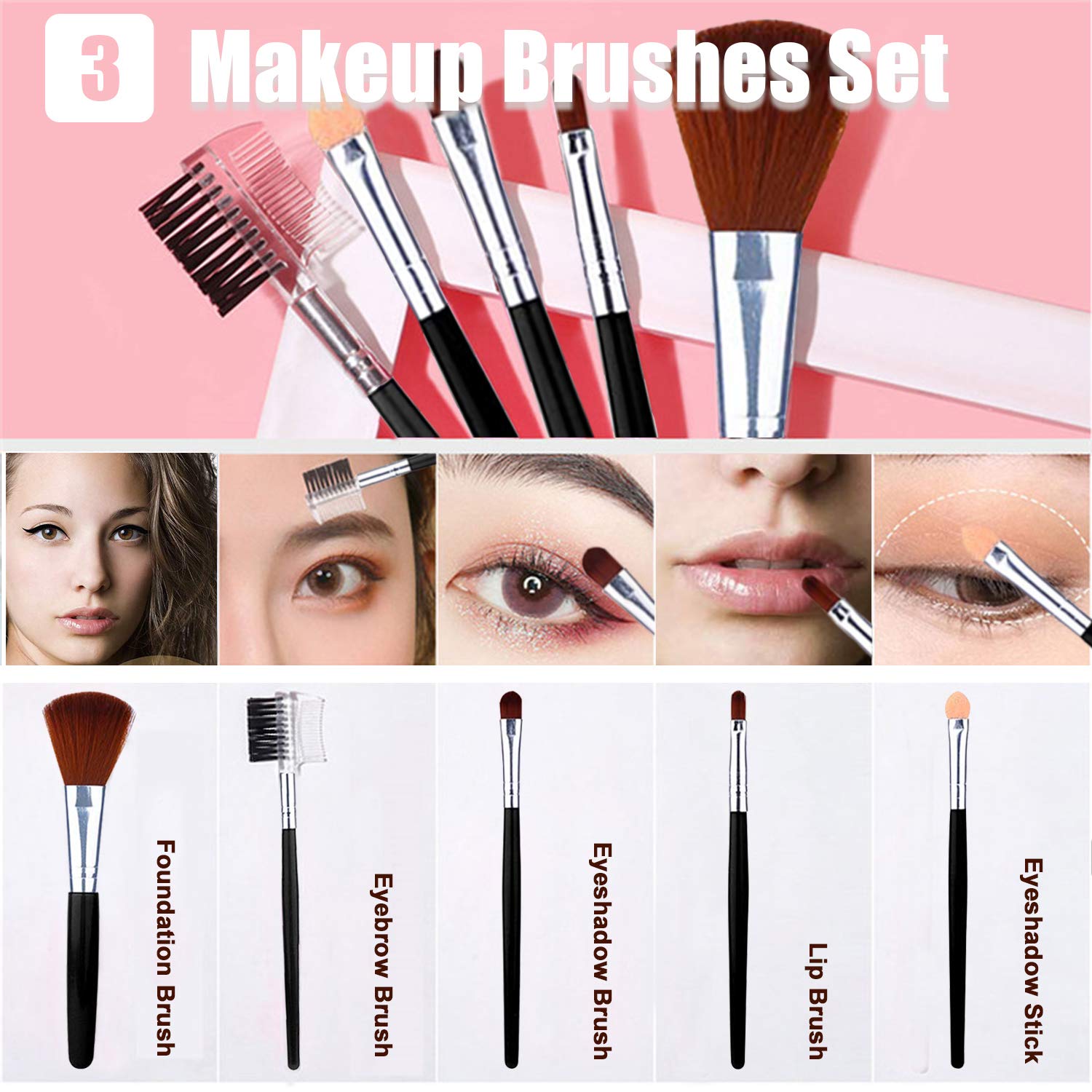 All in One Makeup Kit, Includes 12 Colors Naked Eyeshadow Pa