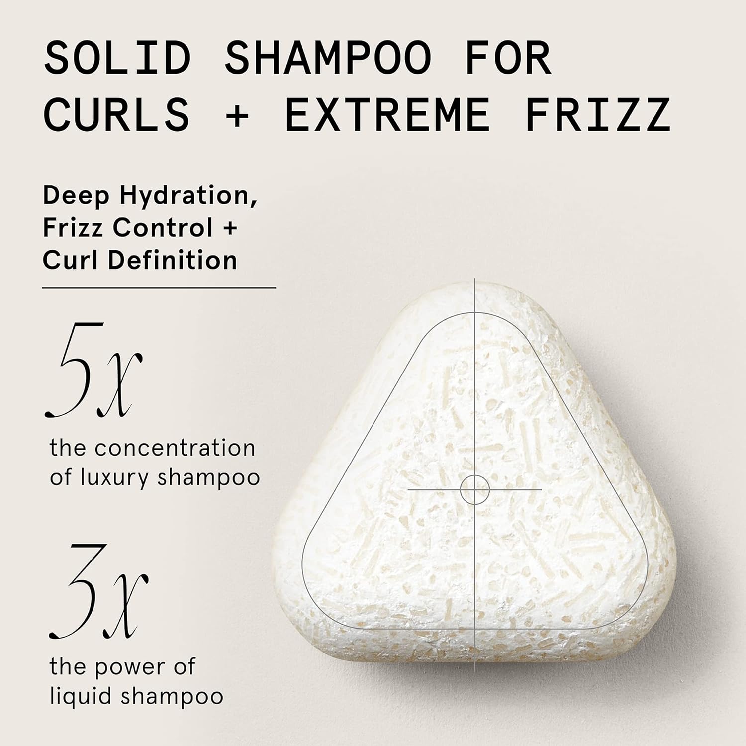 SUPERZERO Solid Shampoo Bar for Curly, Coily & Extremely Fri