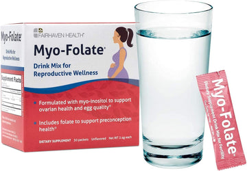 Myo-Folate Drinkable Fertility Supplement For Women With Myo-Inositol