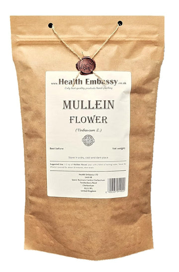 Health Embassy Mullein Flower (Verbascum L) Loose Herbal Tea