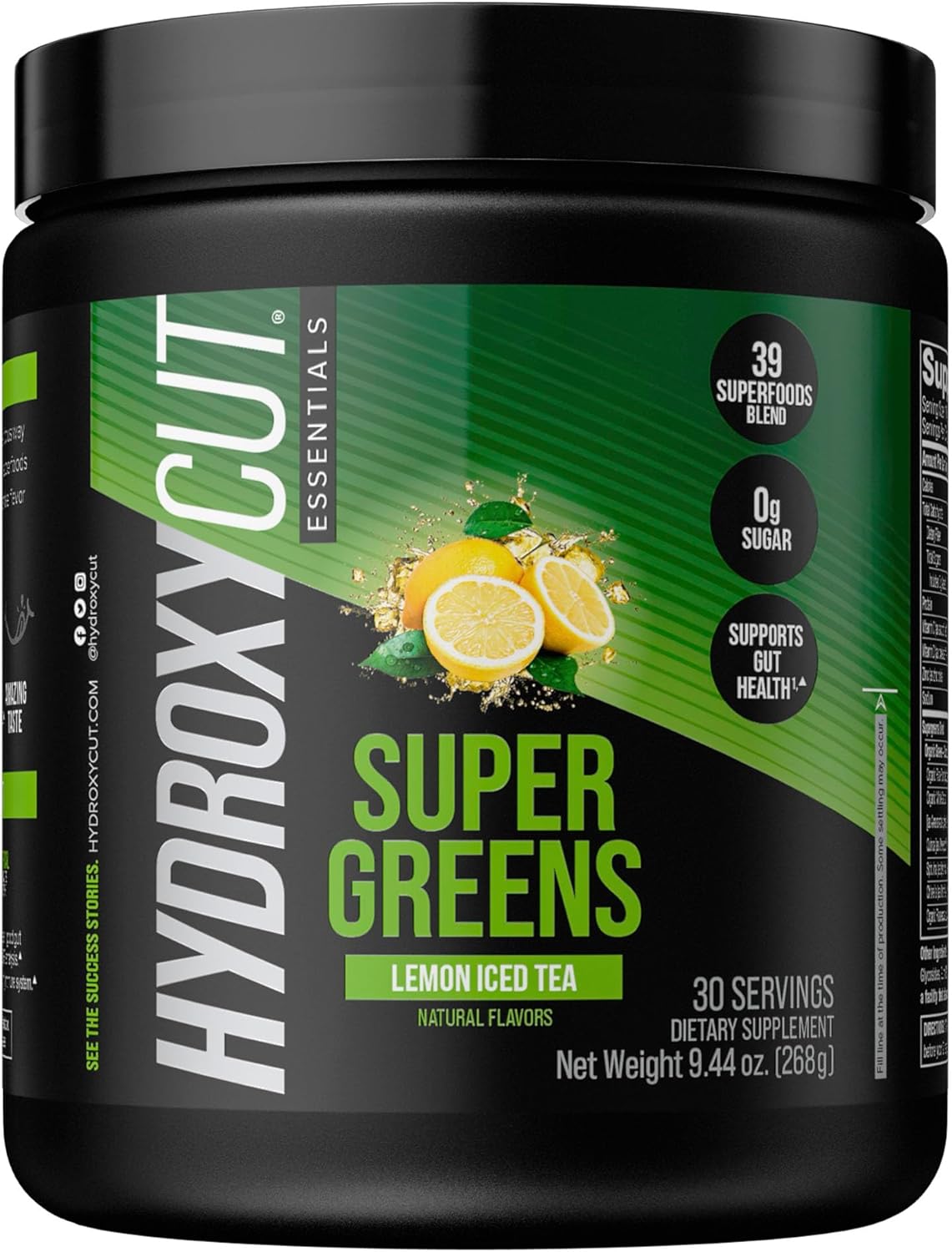 Hydroxycut Essentials Super Greens | 39 Superfoods Blend, Fruits, Vegg