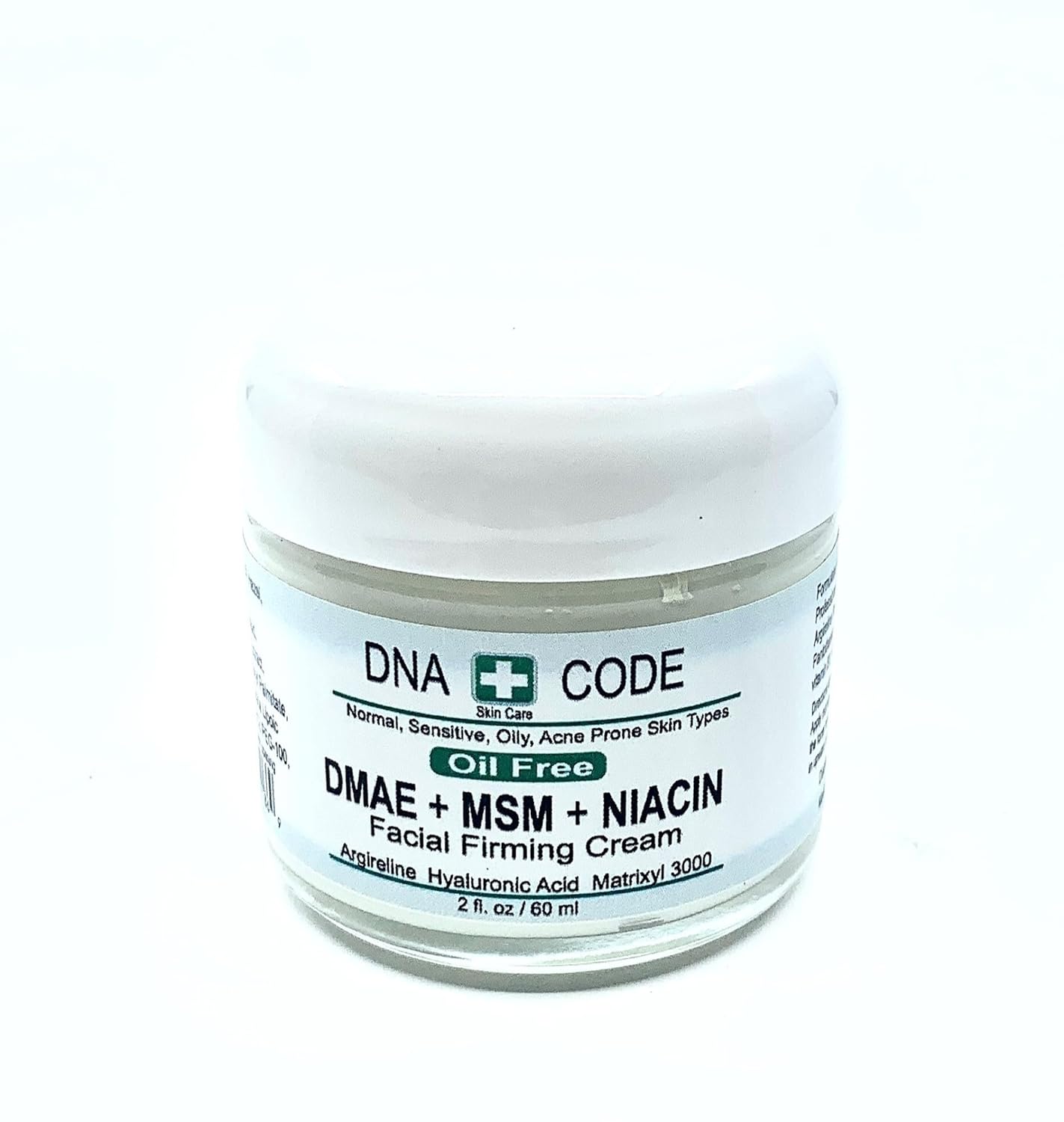 Esupli.com DNA CODE Skin Care OIL FREE-DMAE+MSM+NIACIN Firming Cream, 1