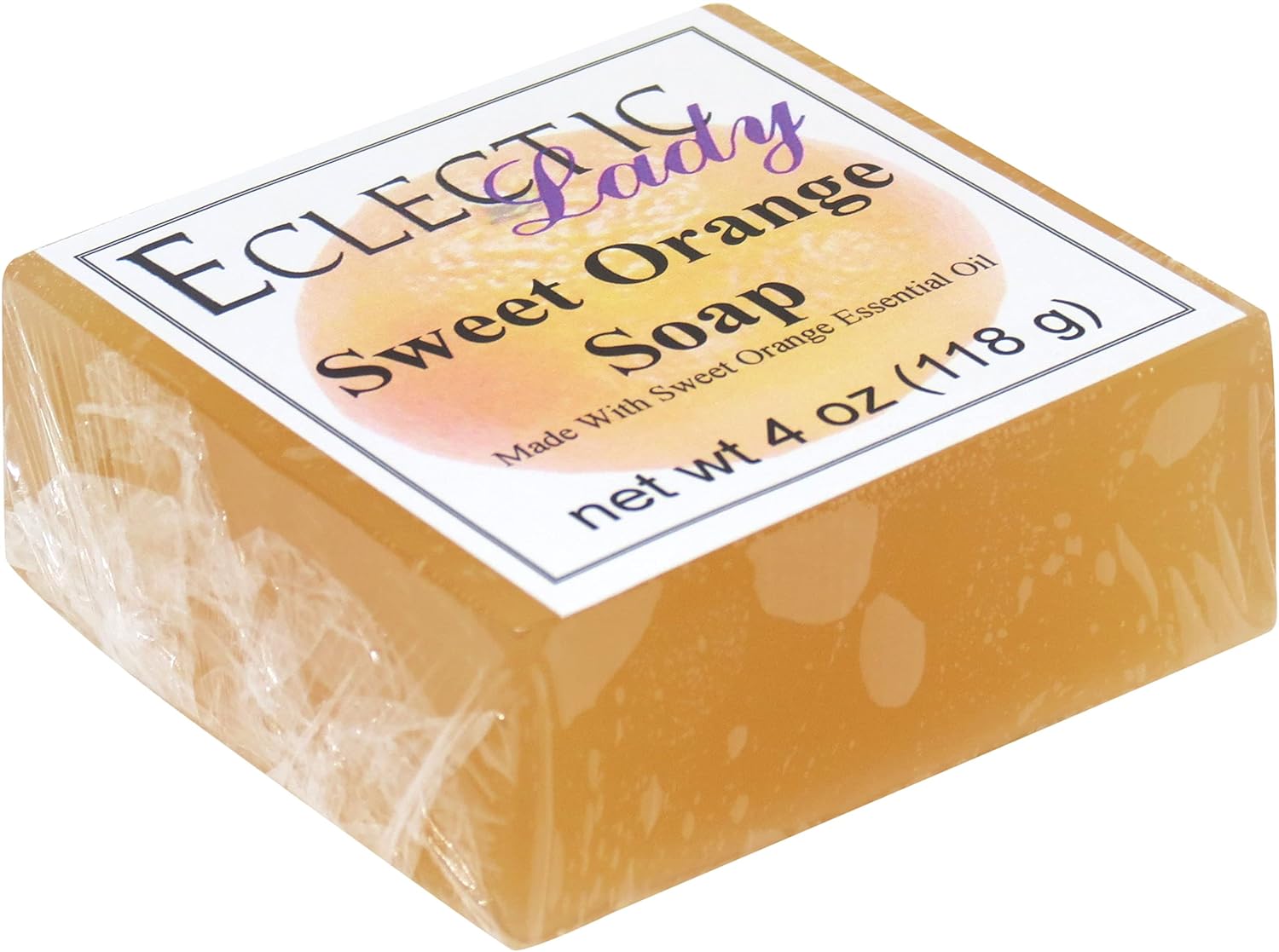 Esupli.com  Eclectic Lady Sweet Orange Glycerin Soap, 4  Bar