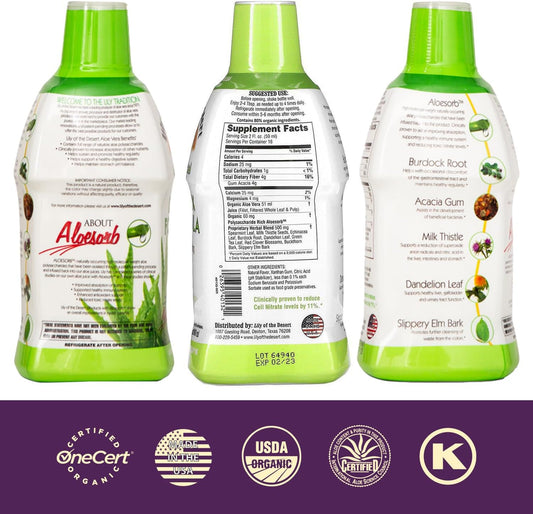 Lily Of The Desert Aloe Vera Herbal Detox Formula - Aloe Vera Juice wi
