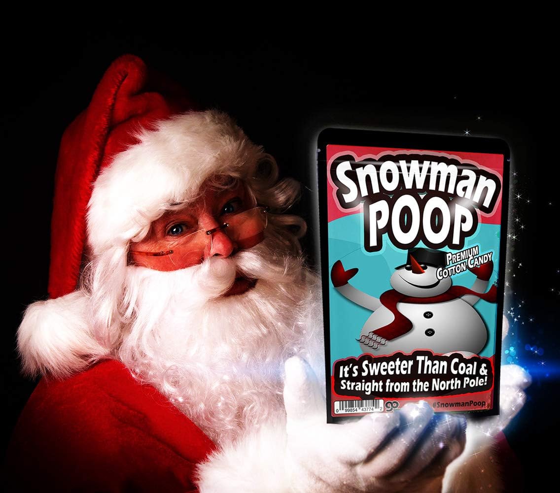  Snowman Poop Cotton Candy Silly Stocking Stuffers for Women