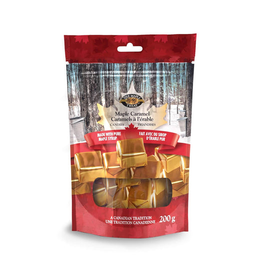 LB Maple Treat Caramel Sugar Candy / Canadian Maple Syrup Ca