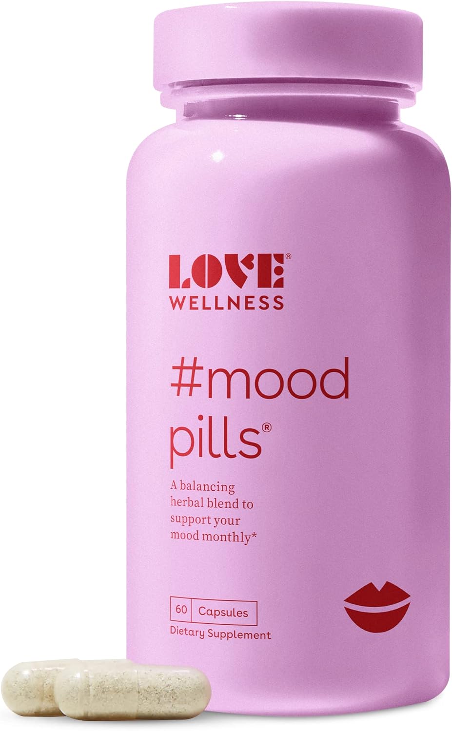 Love Wellness Mood Pill Supplement | Promotes a Happy Mood | Helps wit