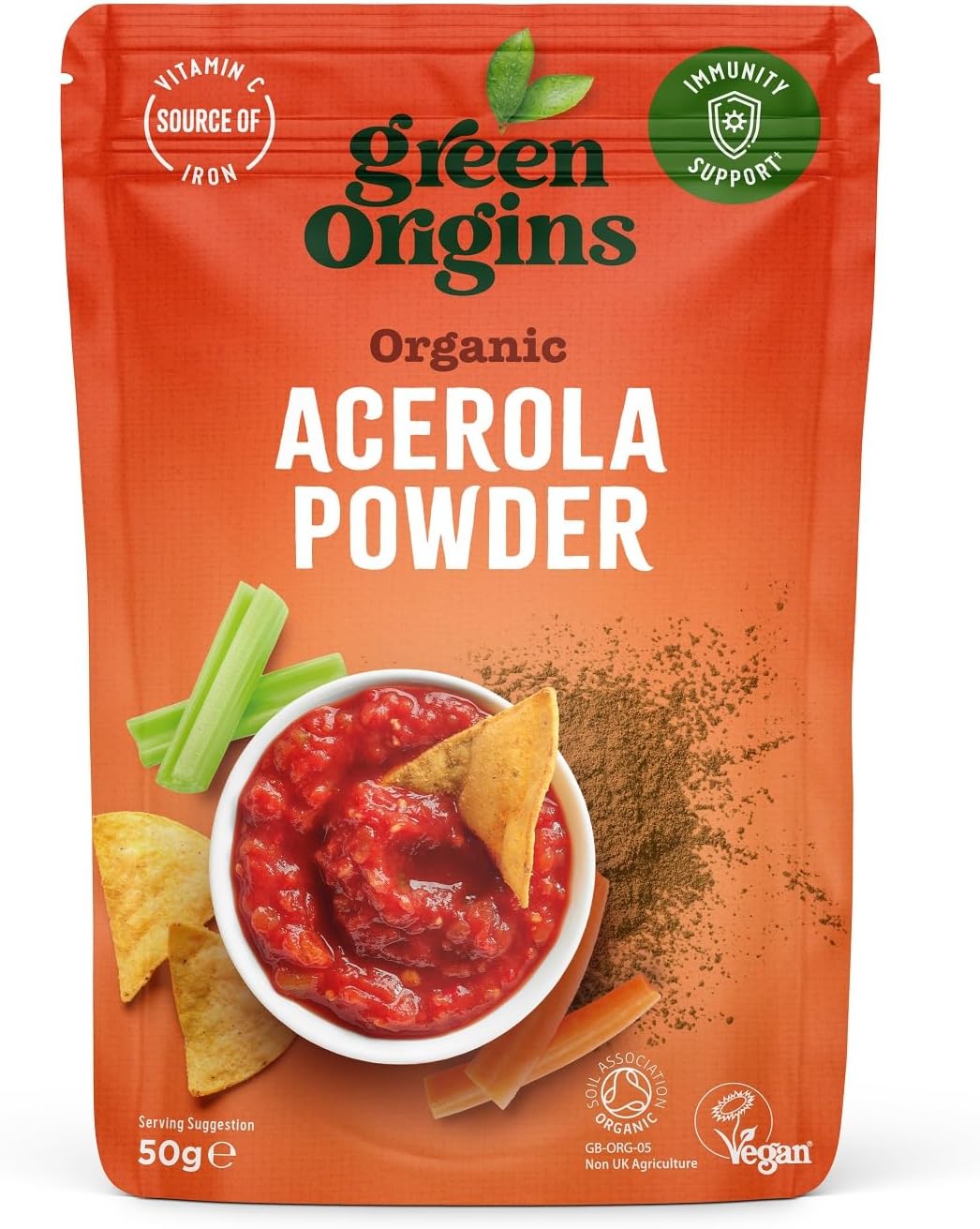Green Origins Organic Acerola Powder, Raw 50g

50 Grams