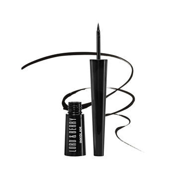 Lord & Berry Inlam Waterproof, Smudgeproof Long Lasting Liquid Eyeliner With Patent Finish, Quick Drying & Precise Application, Eye Liner For Fine & Bold Lines - Black