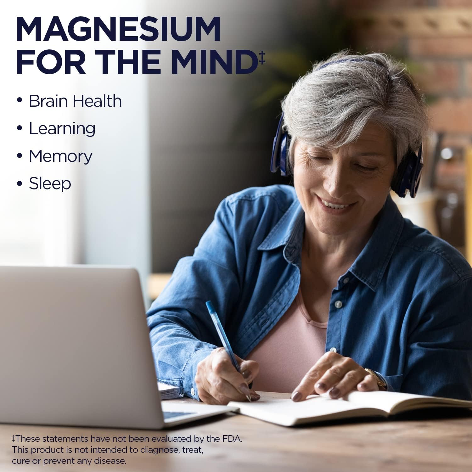 KAL Think Magnesium L-Threonate 2000 mg | Learning, Brain Health & Mem