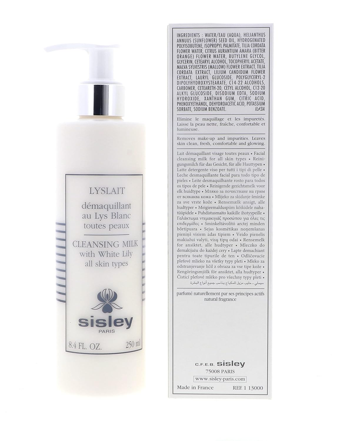 Sisley Botanical Cleansing Milk with White Lily, 8.4-Ounce B